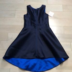 Zoe ltd girls navy blue special occasion dress 10-12